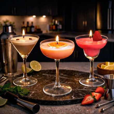 Cocktail Candle Set