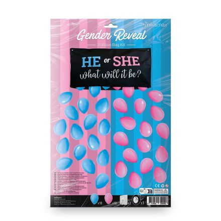 Gender Reveal Balloon Bag Kit