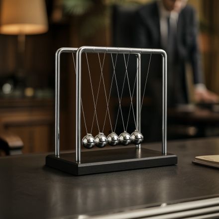 Giant Newton's Cradle