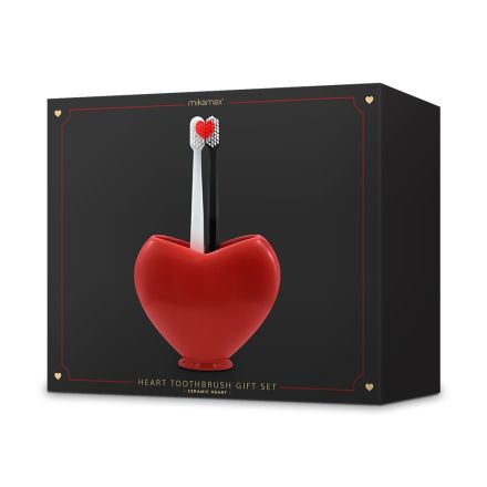 Heart Toothbrush Gift Set
