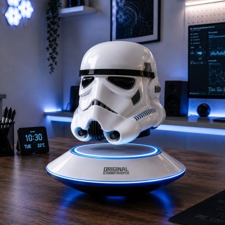 Levitating Stormtrooper Helmet