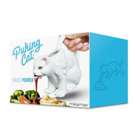 Puking Cat Sauce Pourer
