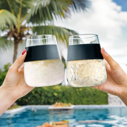 mm - Wine Cooling Cups Set of 2