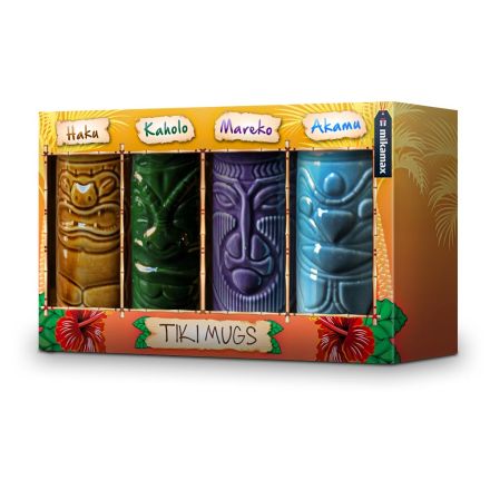 Tiki Mug Set