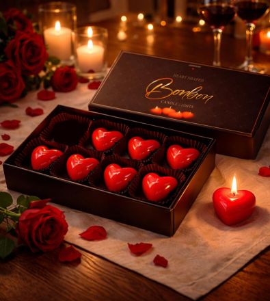 Heart-shaped Bonbon Candle Lights