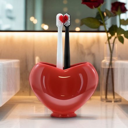 Heart Toothbrush Gift Set