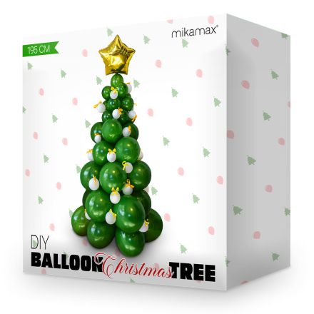 DIY Balloon Christmas Tree