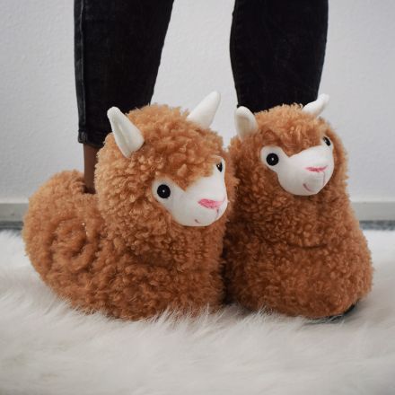 Alpaca Slippers