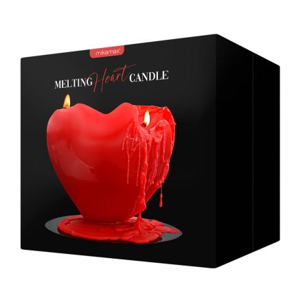 Melting Heart Candle