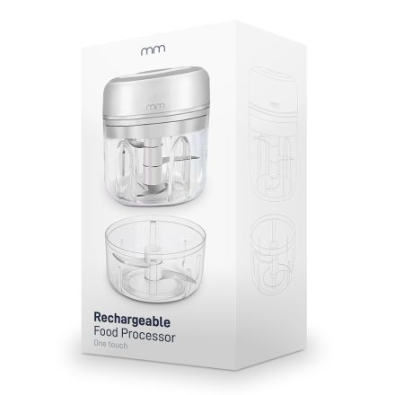 mm - Rechargeable Food Processor
