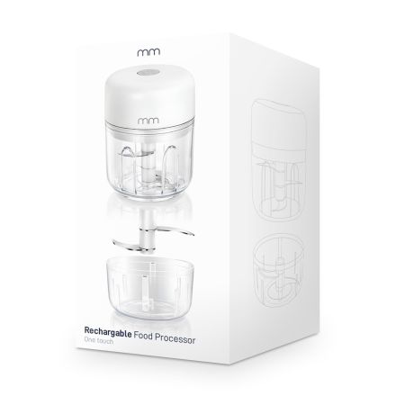 mm - Rechargeable Food Processor