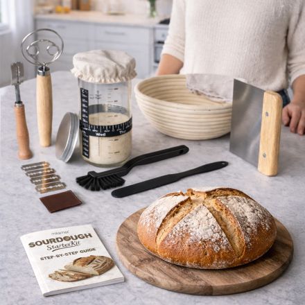 Starter to Loaf: Complete Sourdough Kit