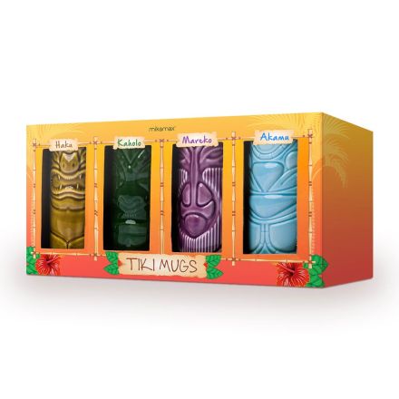Tiki Mug Set