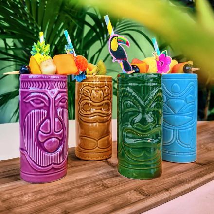 Tiki Mug Set