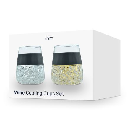 mm - Wine Cooling Cups (Set of 2)