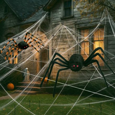 XXL Spider Halloween Decoration