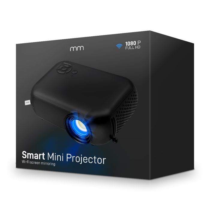 プロジェクター MINI SMART PROJECTOR TOPTRO TR26 Projector, Small Size, 15,000 LM High Brightness