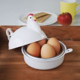 Homecraft Microwave Hard Boiled Egg Cooker, 4 Hard Boiled Eggs - 20371869